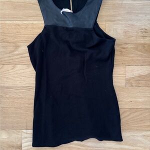 Black Sleeveless Women's Top